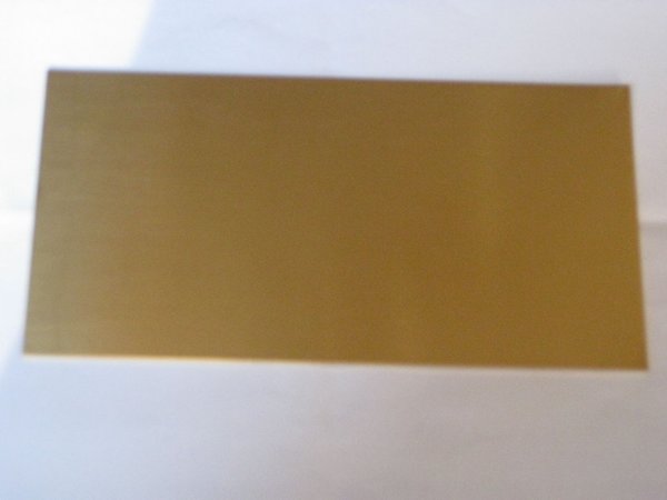Messingblech (CuZn37) Stärke 0,1 - 0,3 - 0,5 - 1,0  oder 1,5 mm