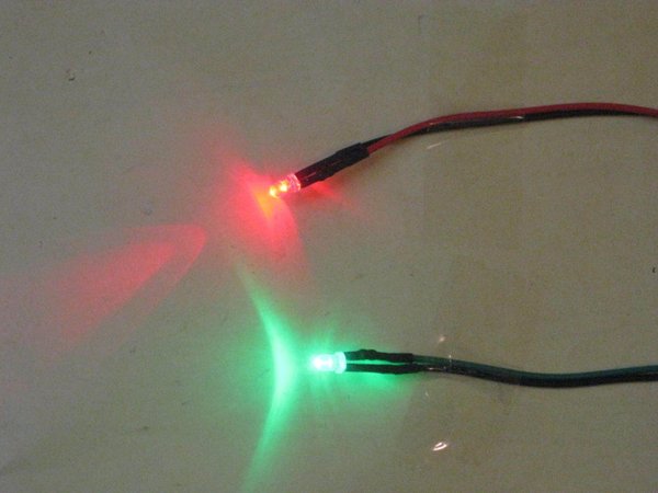 LED Rot Grün für Positionslaterne 3 mm 5-10 Volt MB 4020