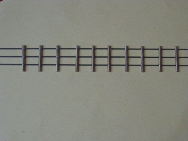 10 Geländer Relingstützen 25 mm mit 3 Durchzug MB 4259-3