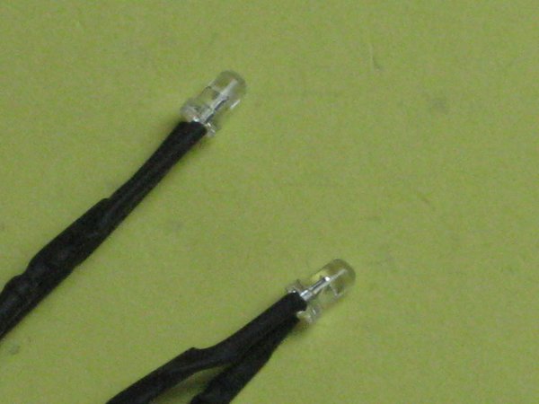 LED Weiss für Positionslaterne und Beleuchtung 3 mm 5-10 Volt MB 4021