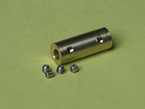 Wellenkupplung Gestängeverbinder Kupplung 2,0 bis 5,0 mm MB 2599-