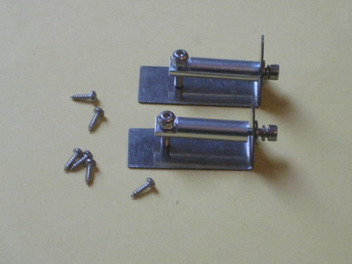 Trimmklappen Edelstahl 42x16 mm Graupner 2394.1 trim tabs