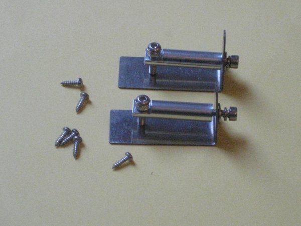 Trimmklappen Edelstahl 42x16 mm Graupner 2394.1 trim tabs
