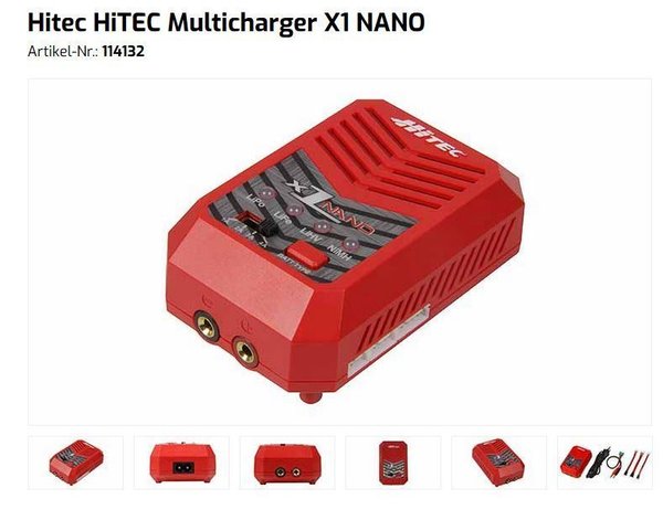 Hitec HiTEC Multicharger X1 NANO