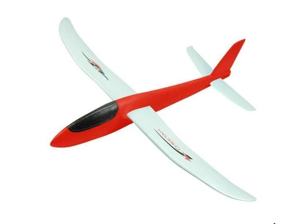 Wurfgleiter Fridolin 60X100X15,5 cm Spannweite Flugmodell Kindergeburtstag ROT