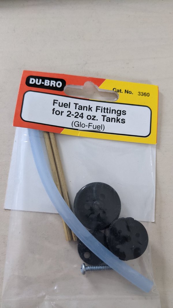 Tankbeschlag für Methanol-Tanks 60-710ml, Simprop # 1025759, Du-Bro # 3360