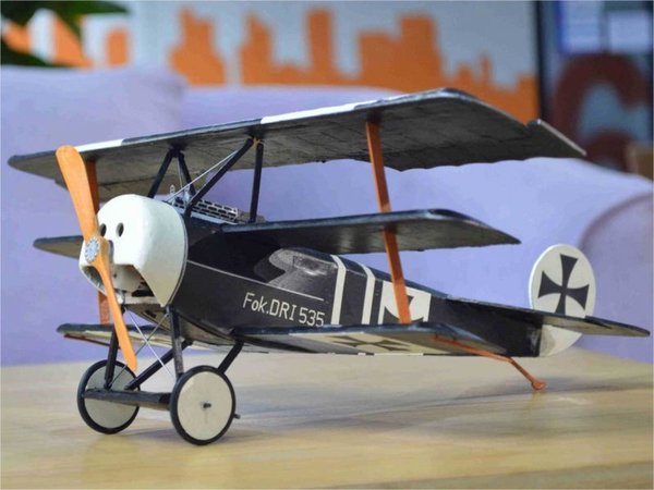 Fokker Dr. 1 / 357 mm Holzbaukasten von Pichler  15134
